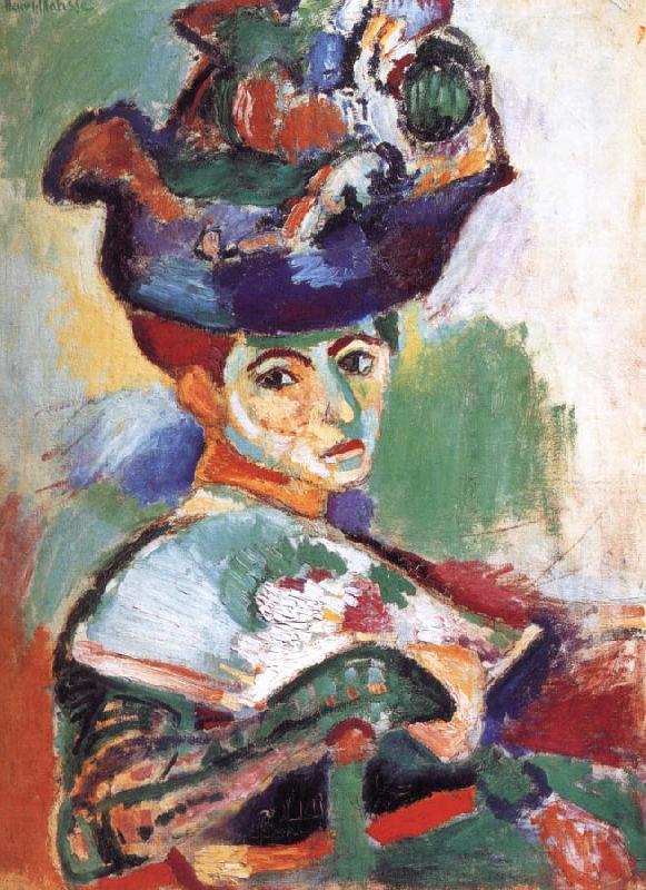 Henri Matisse Hat woman China oil painting art